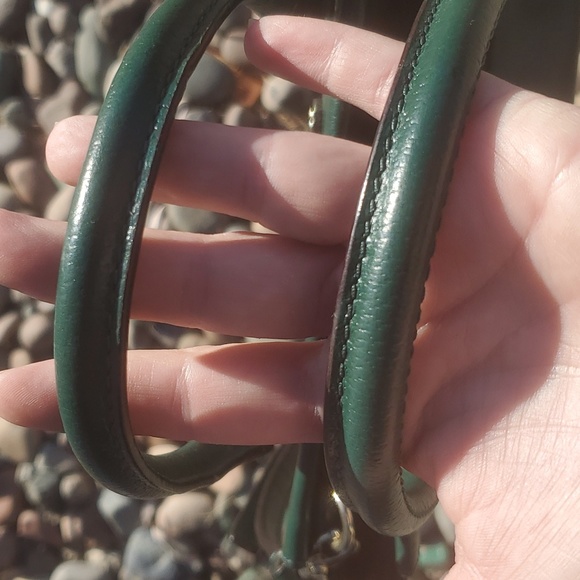 Kate Spade New York Camryn Wellesley Satchel Crossbody Green Leather Bag. - Picture 16 of 16